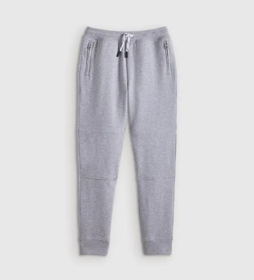 French Terry Reinforced Knee Slim Jogger
